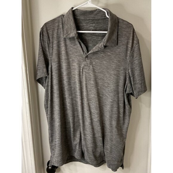 J. Crew Men’s Grey Slim Fit Polo Shirt Size XL - Picture 1 of 5
